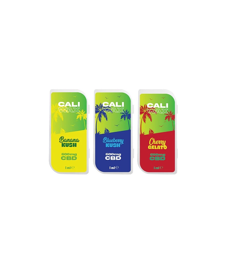 CALI Wax 600mg Full Spectrum CBD - 1ml CALI Wax 600mg Full Spectrum CBD - 1ml