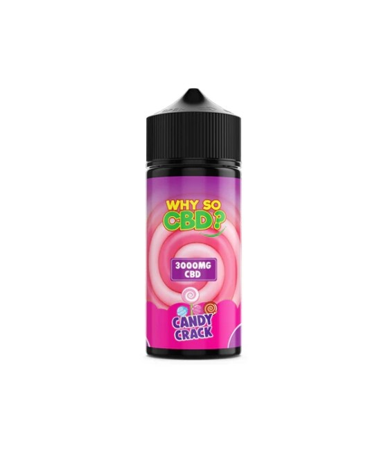 Why So CBD? 3000mg Full Spectrum CBD E-liquid 120ml Why So CBD? 3000mg Full Spectrum CBD E-liquid 120ml