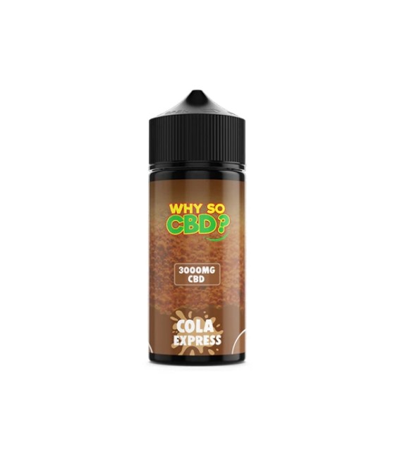 Why So CBD? 3000mg Full Spectrum CBD E-liquid 120ml Why So CBD? 3000mg Full Spectrum CBD E-liquid 120ml