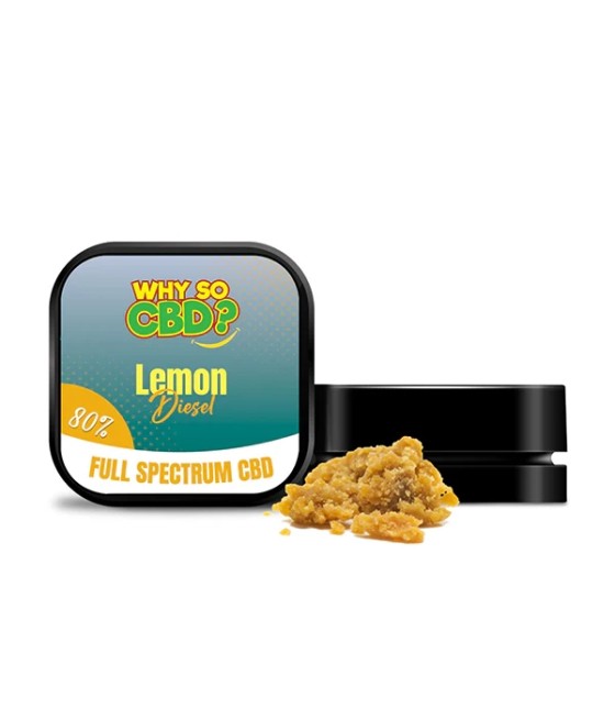 Why So CBD? 80% Full Spectrum CBD Crumble 5g Why So CBD? 80% Full Spectrum CBD Crumble 5g