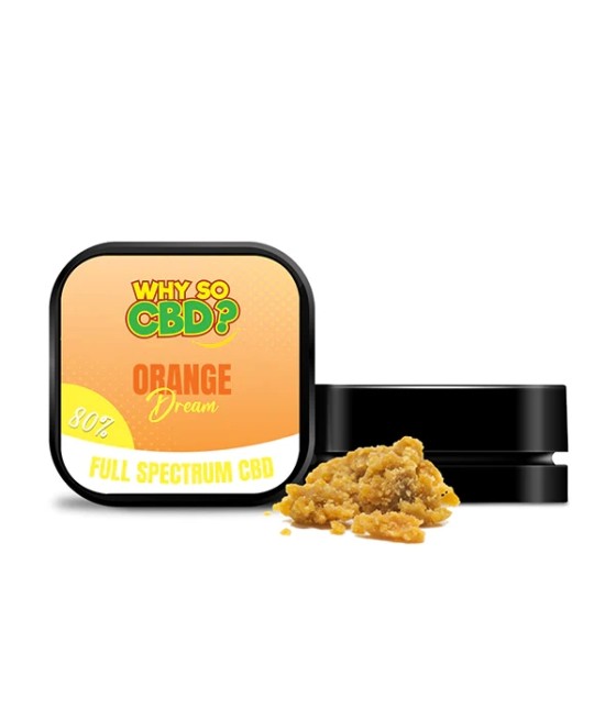 Why So CBD? 80% Full Spectrum CBD Crumble 5g Why So CBD? 80% Full Spectrum CBD Crumble 5g