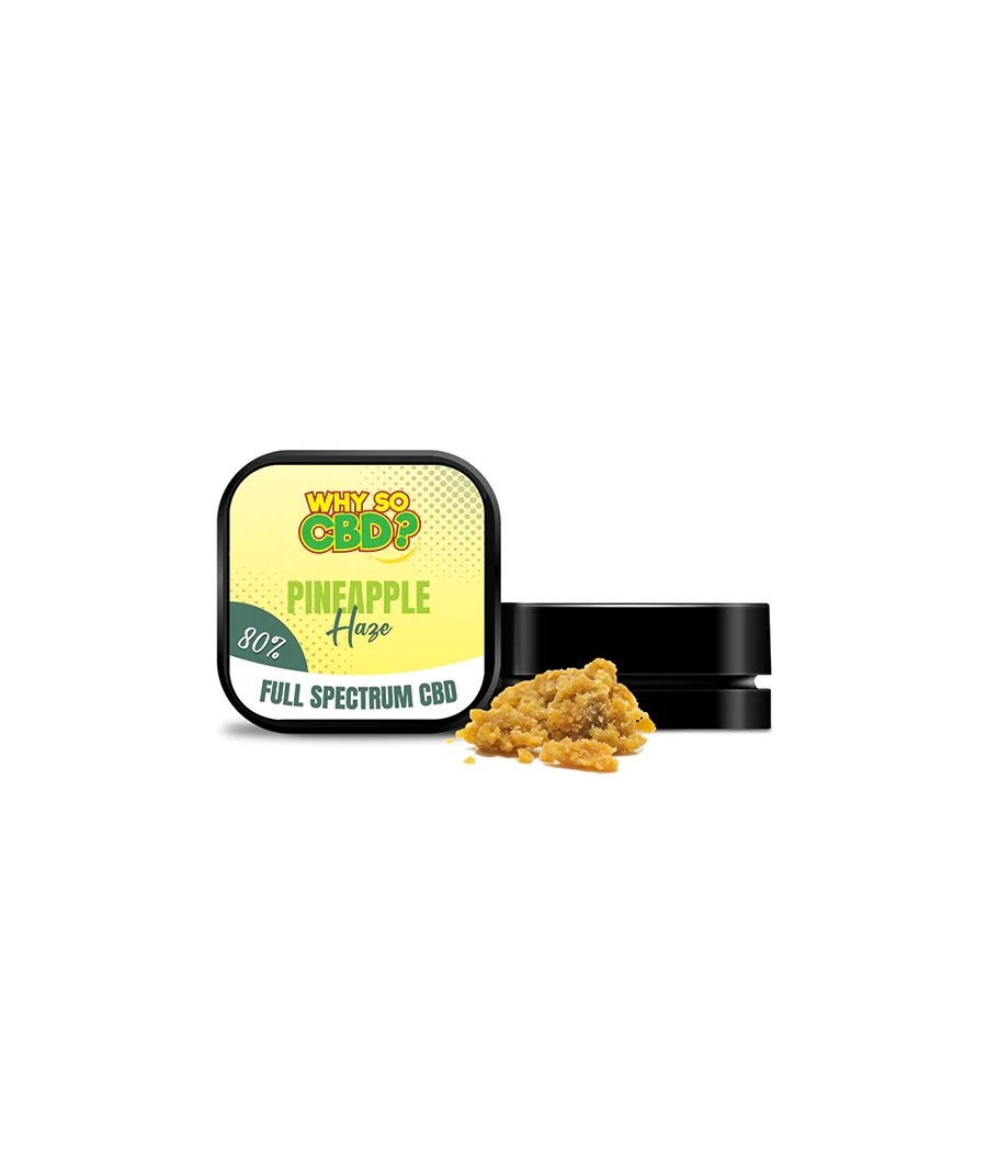 Why So CBD? 80% Full Spectrum CBD Crumble 5g