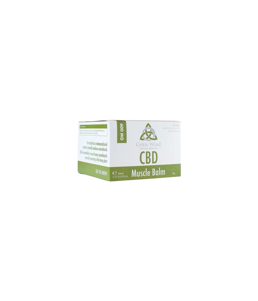 Celtic Wind Crops 600mg CBD Muscle Balm - 40ml (BUY 1 GET 1 FREE) Celtic Wind Crops 600mg CBD Muscle Balm - 40ml (BUY 1 GET 1 FREE)