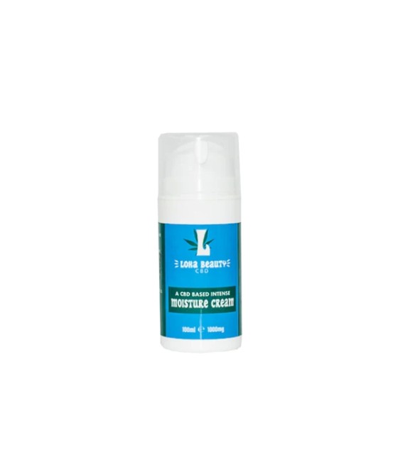 Loxa Beauty 1000mg CBD Moisture Cream - 100ml
