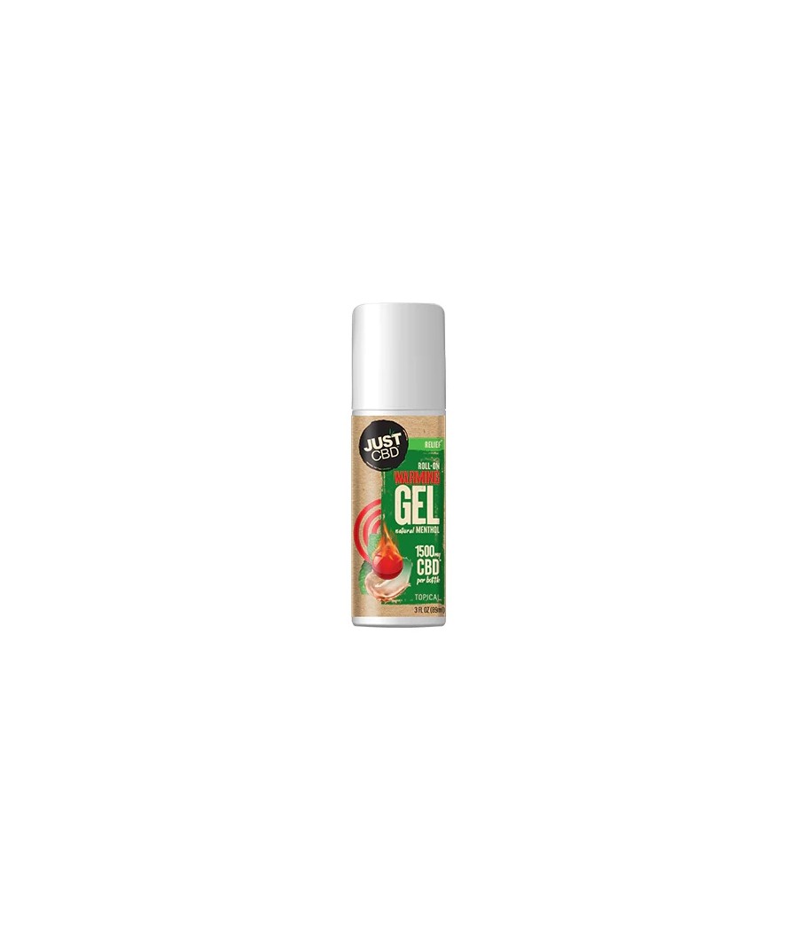 Just CBD 1500mg Roll-On Heat Cream - 89ml Just CBD 1500mg Roll-On Heat Cream - 89ml