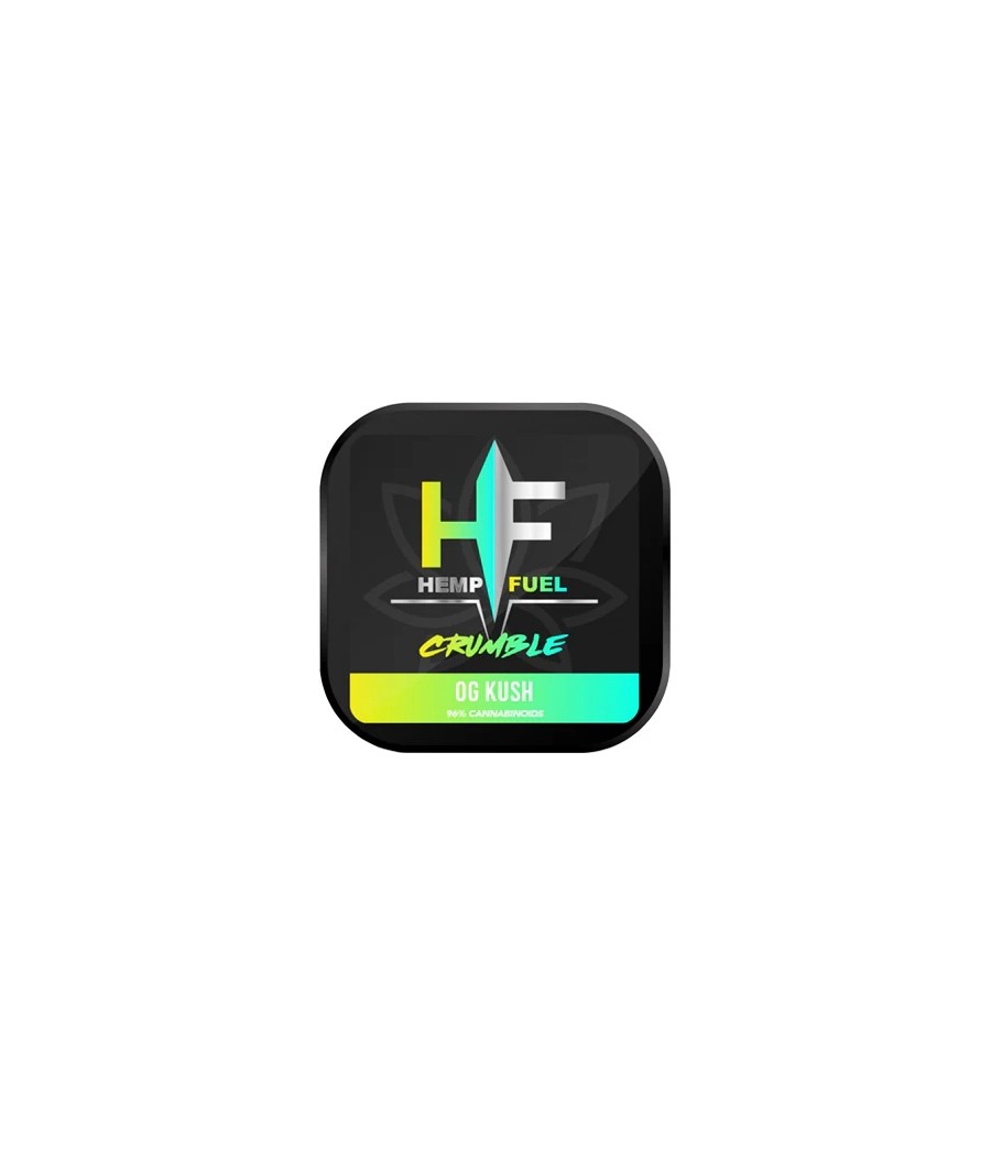 Hemp Fuel 85% Broad Spectrum CBD Crumble OG Kush - 1g Hemp Fuel 85% Broad Spectrum CBD Crumble OG Kush - 1g