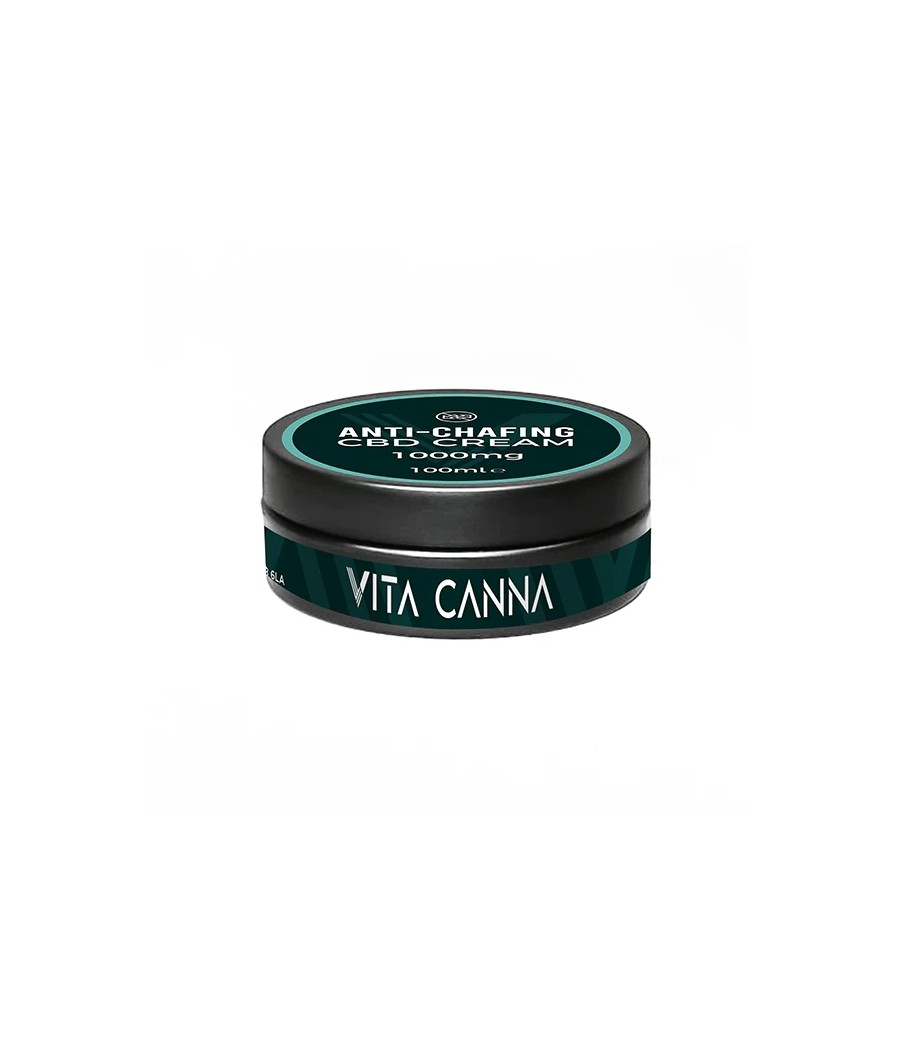 Vita Canna 1000mg CBD Anti-Chafing Cream 100ml Vita Canna 1000mg CBD Anti-Chafing Cream 100ml