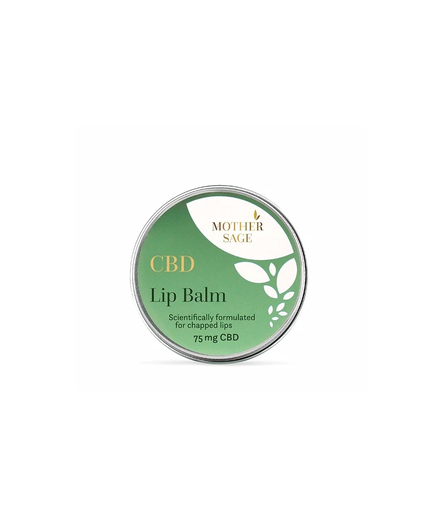 MotherSage 75mg CBD Lip Balm - 15ml MotherSage 75mg CBD Lip Balm - 15ml