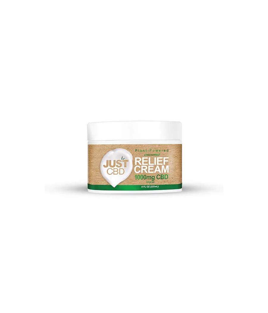 Just CBD 1000mg Pain Relief Cream - 237ml Just CBD 1000mg Pain Relief Cream - 237ml