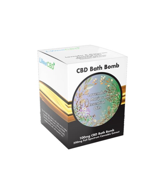 100mg CBD Bath Bomb -...