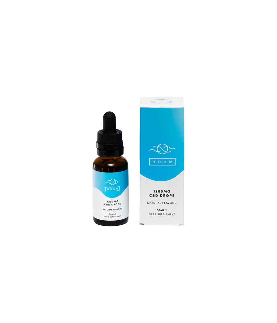 Buy 1200mg CBD MCT Oil - 30ml | HBHM