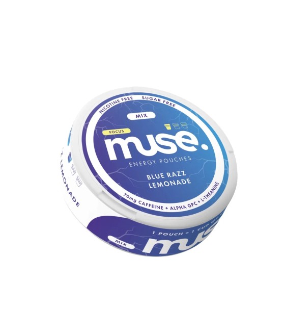 70mg Muse Focus Energy Pouches (UK Made) - 20 Pouches 70mg Muse Focus Energy Pouches (UK Made) - 20 Pouches