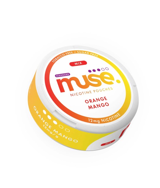 12mg Muse Nicotine Pouches (UK Made) - 20 Pouches 12mg Muse Nicotine Pouches (UK Made) - 20 Pouches