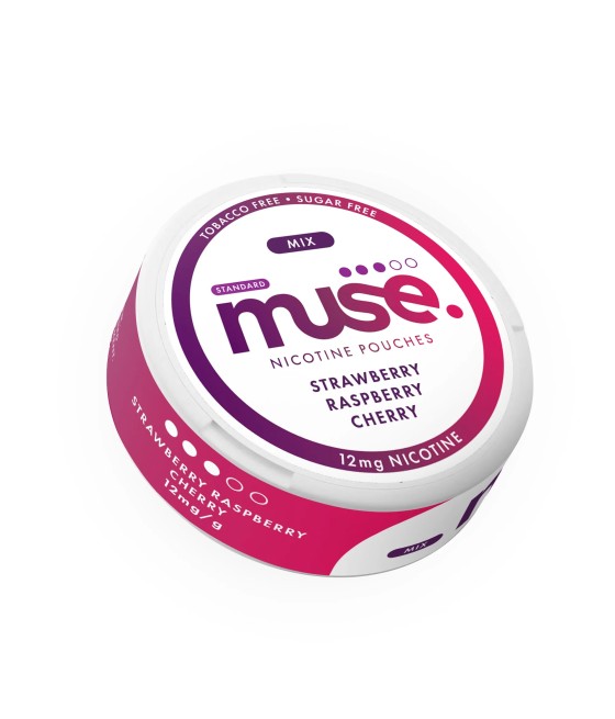 12mg Muse Nicotine Pouches (UK Made) - 20 Pouches 12mg Muse Nicotine Pouches (UK Made) - 20 Pouches