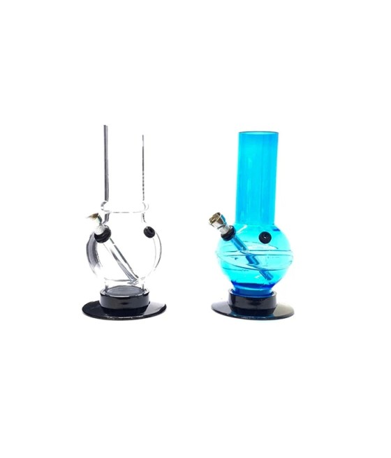 12 x 8" Plain Design Acrylic Bong - FM (GS0235)