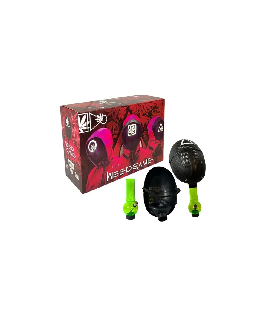 Weed Game Acrylic Mask Bong - GS1151 (WG-011)