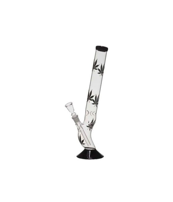 42cm Mix Designed Glass Bong - GB3
