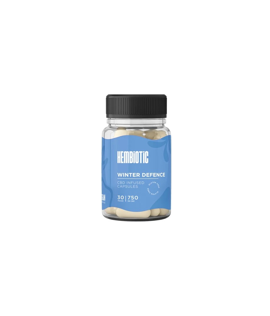 Hembiotic 750mg Functional CBD Capsules - 30 Caps