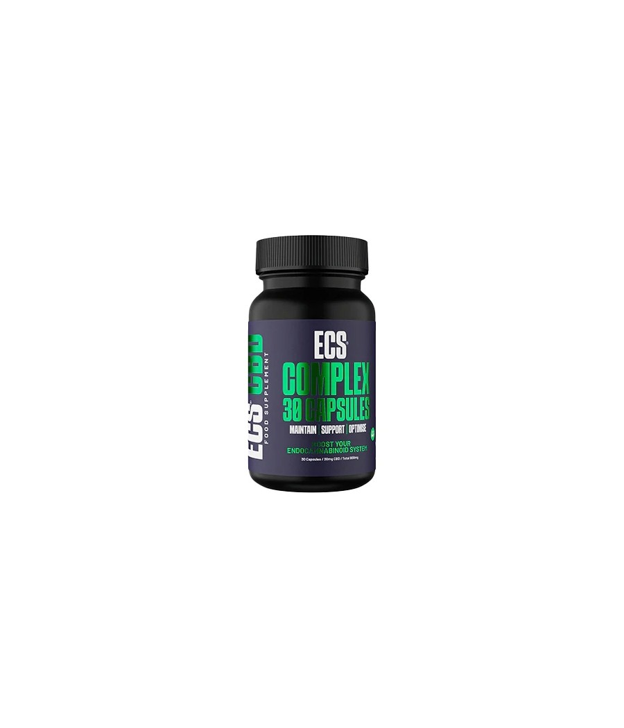 ECS Complex High Strength CBD Capsules - 30 Caps - 30mg per capsule