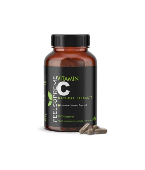 Feel Supreme 7500mg Vitamin C Natural Extracts Tablets - 60 Caps