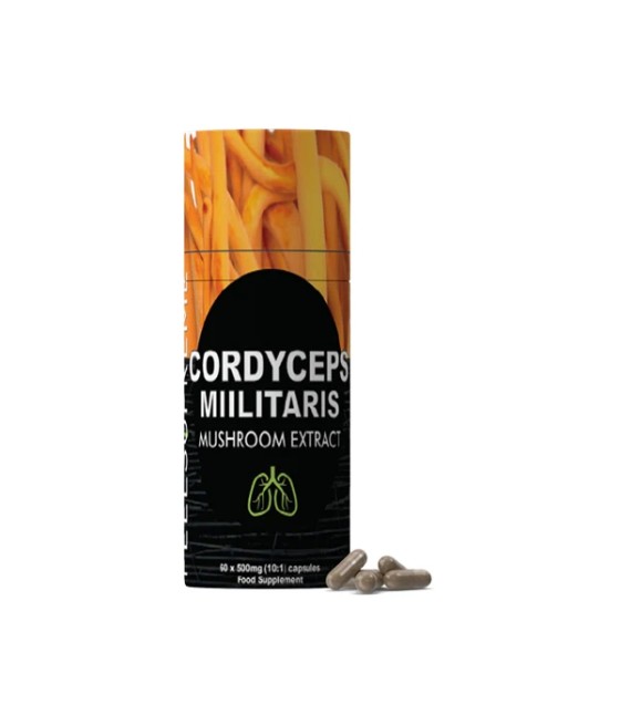 Feel Supreme 30000mg Cordycerps Militaris Capsules - 60 Caps