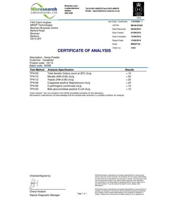 CBD by British Cannabis 300mg CBD Oral Capsules 30 Caps - Mind