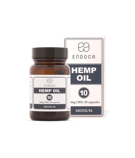 Endoca 300mg CBD Capsules Hemp Oil - 30 Soft Gel's