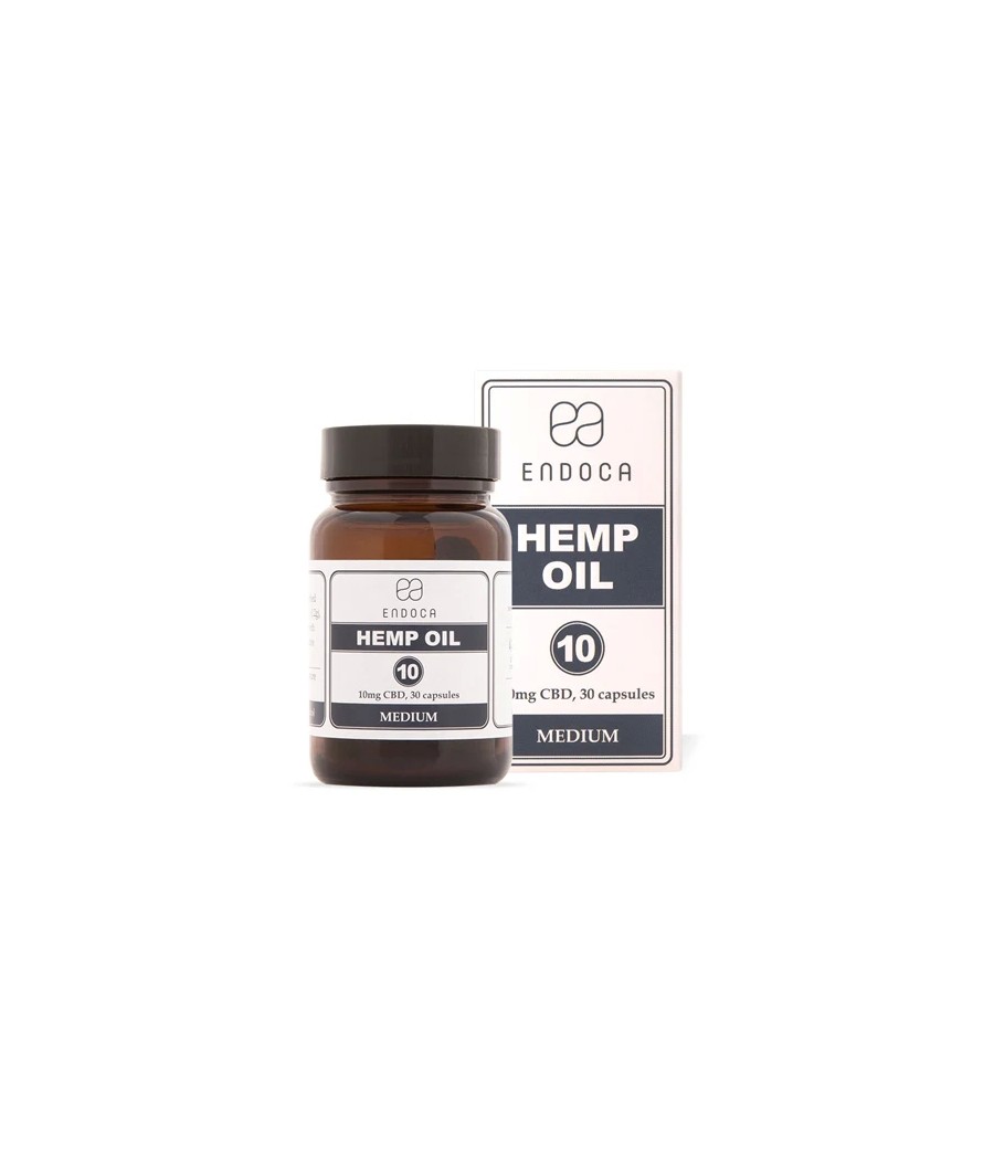 Endoca 300mg CBD Capsules Hemp Oil - 30 Soft Gel's