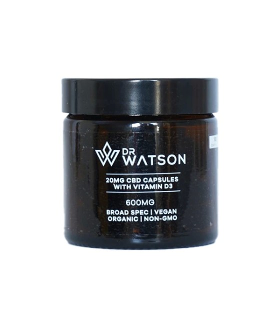 Dr Watson 600mg CBD Capsules - 30 Caps