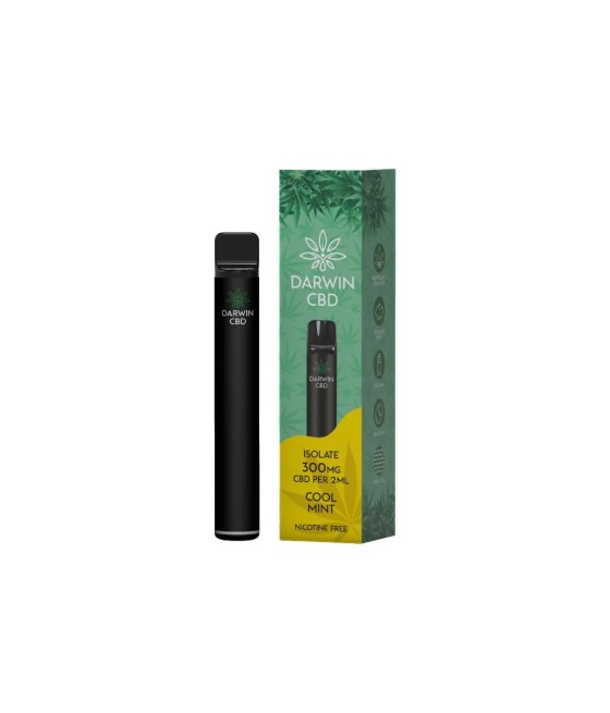 300mg Darwin CBD Prefilled Pod Vape Kit 600 Puffs