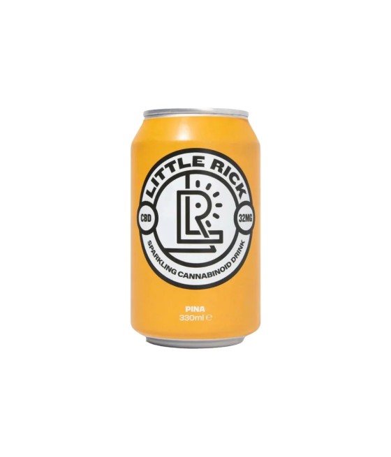 24 x Little Rick 32mg CBD Sparkling 330ml Pina