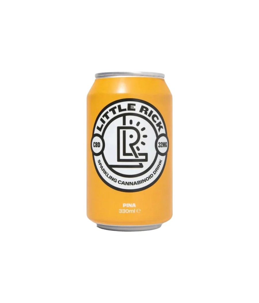 24 x Little Rick 32mg CBD Sparkling 330ml Pina