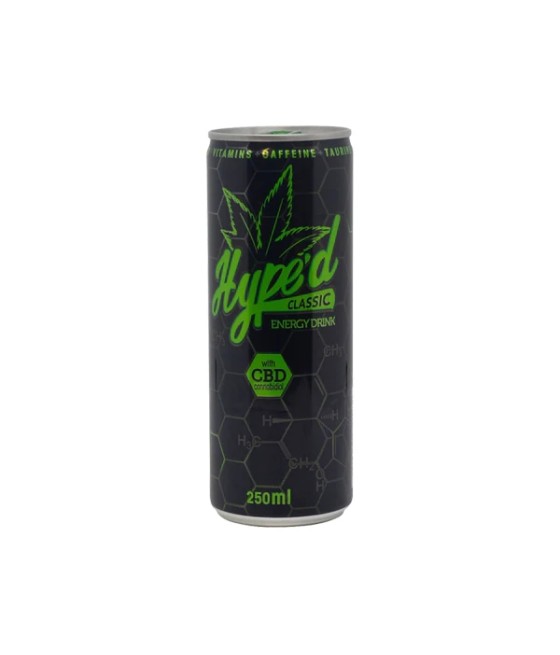 Hype'd CBD Classic Cannabis Flavoured Energy Drink 250ml
