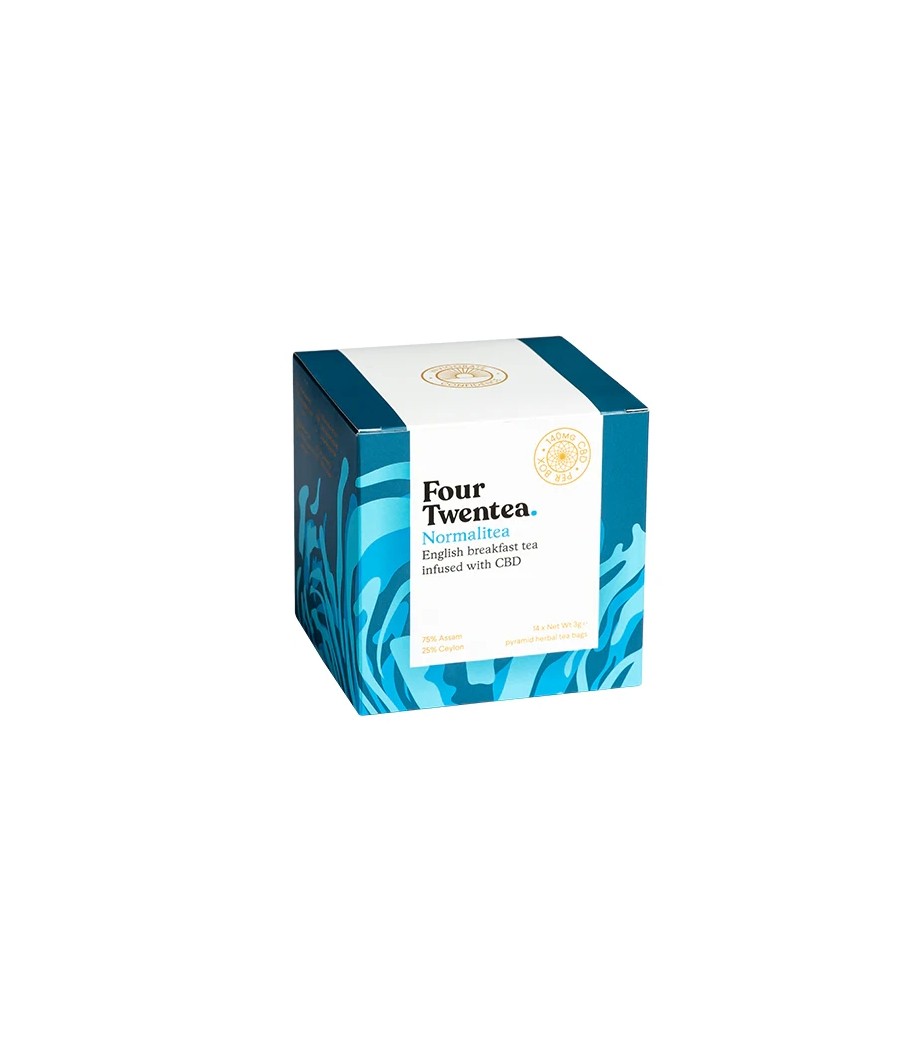 Four Twentea English Breakfast 10mg CBD Tea - Normalitea
