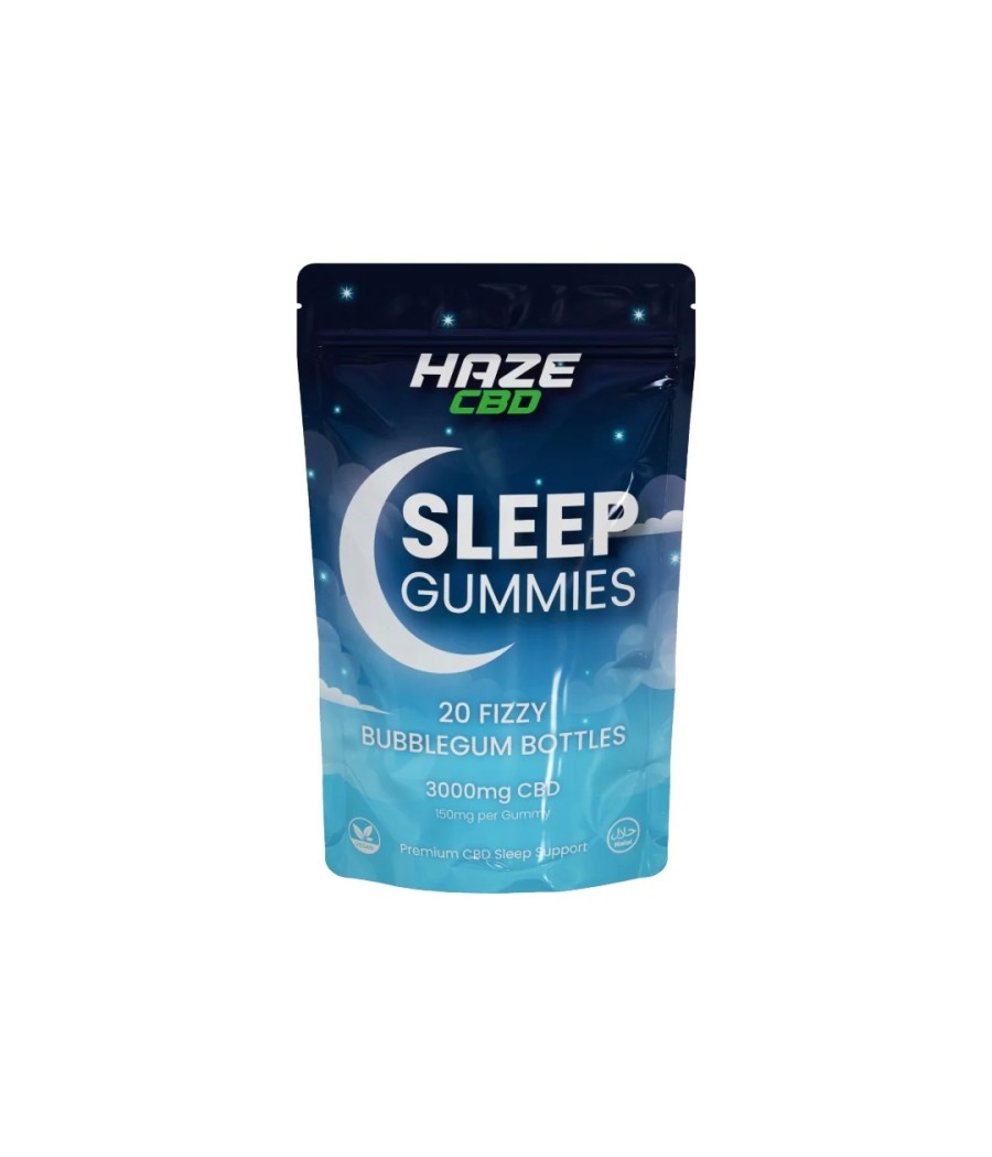 3000mg Haze CBD Sleep Night Gummies - 20 Pcs