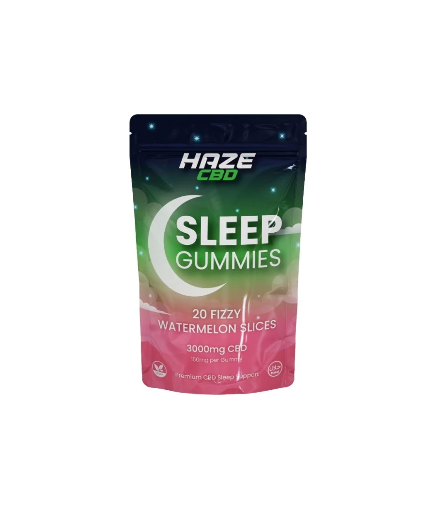 3000mg Haze CBD Sleep Night Gummies - 20 Pcs