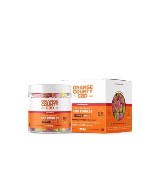 Orange County CBD 1200mg Gummies - Small Pack