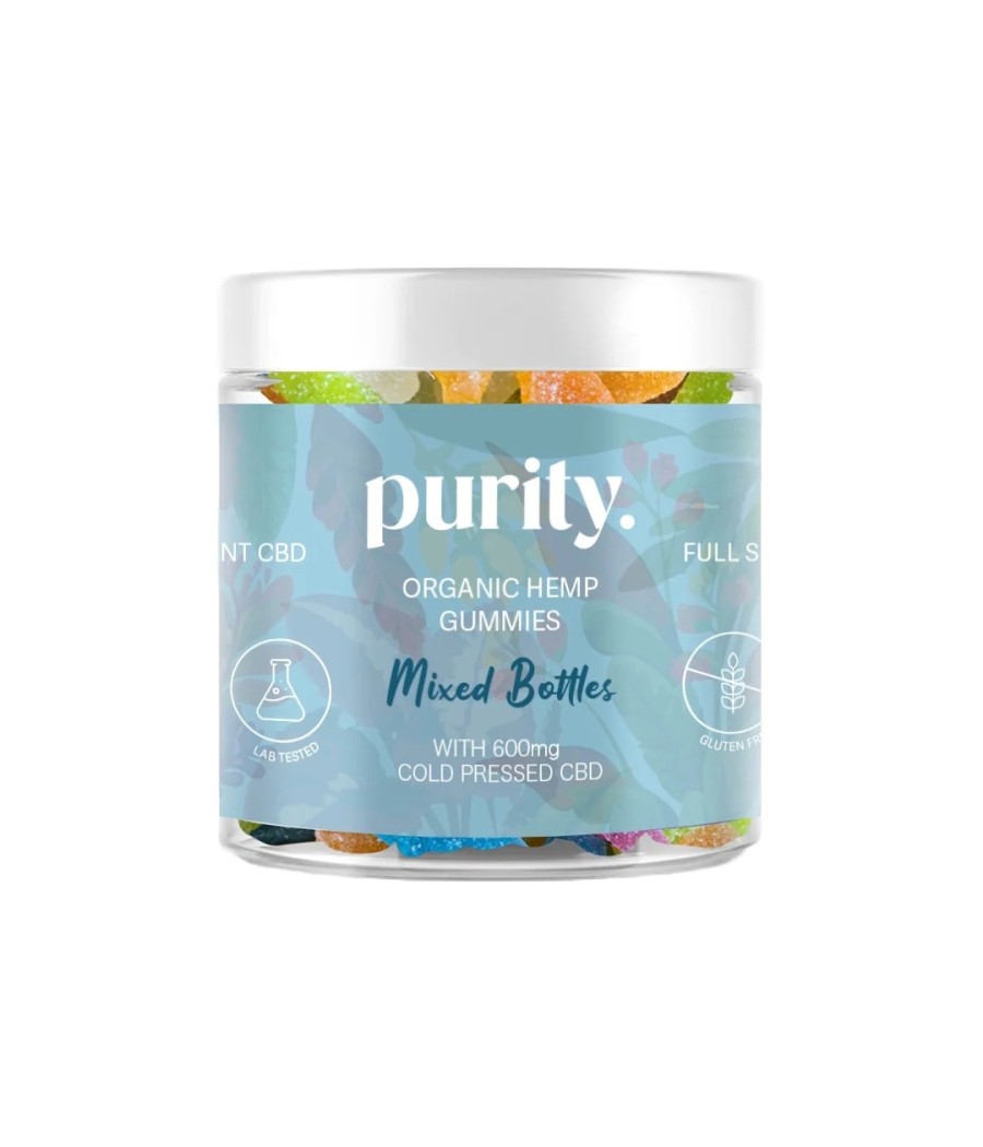 Purity 600mg Full-Spectrum CBD Vegan Gummies 150g
