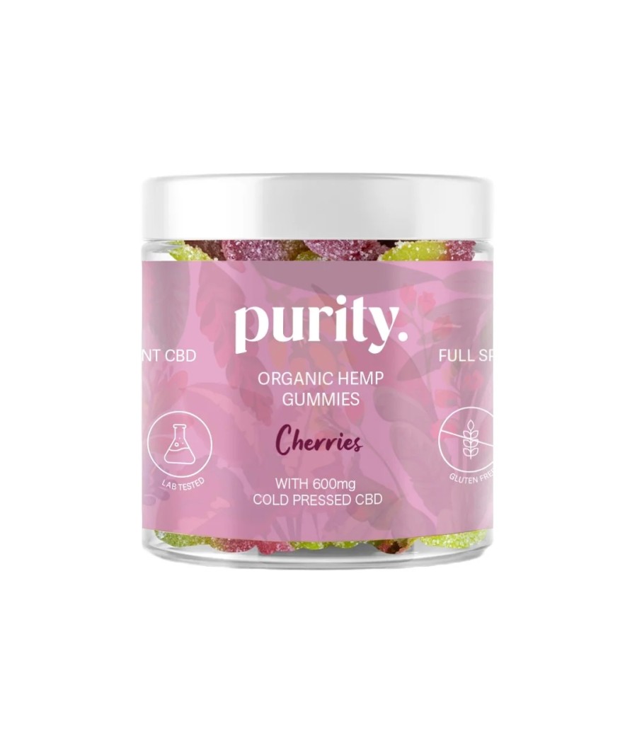 Purity 600mg Full-Spectrum CBD Vegan Gummies 150g