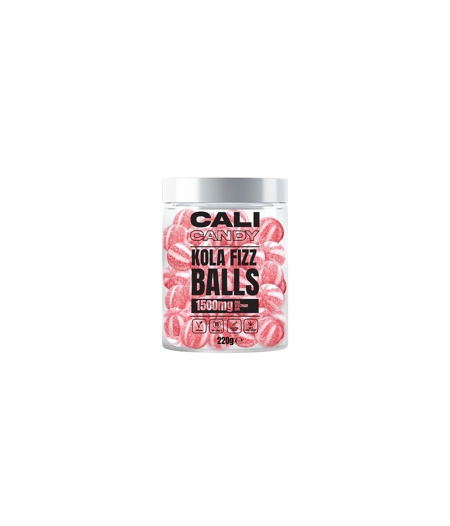 CALI CANDY MAX 1500mg Full Spectrum CBD Vegan Sweets  - 10 Flavours