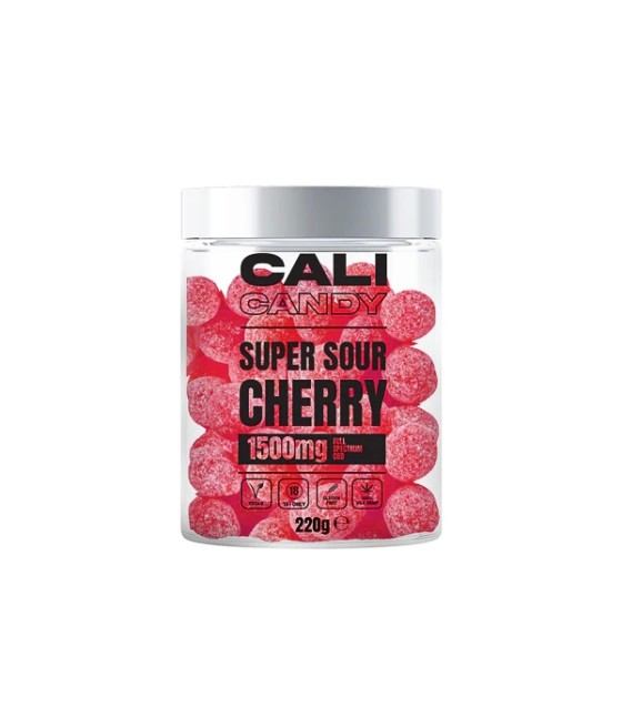 CALI CANDY MAX 1500mg Full Spectrum CBD Vegan Sweets  - 10 Flavours