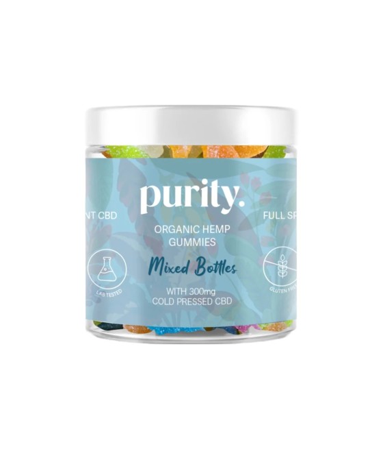 Purity 300mg Full-Spectrum CBD Vegan Gummies 150g