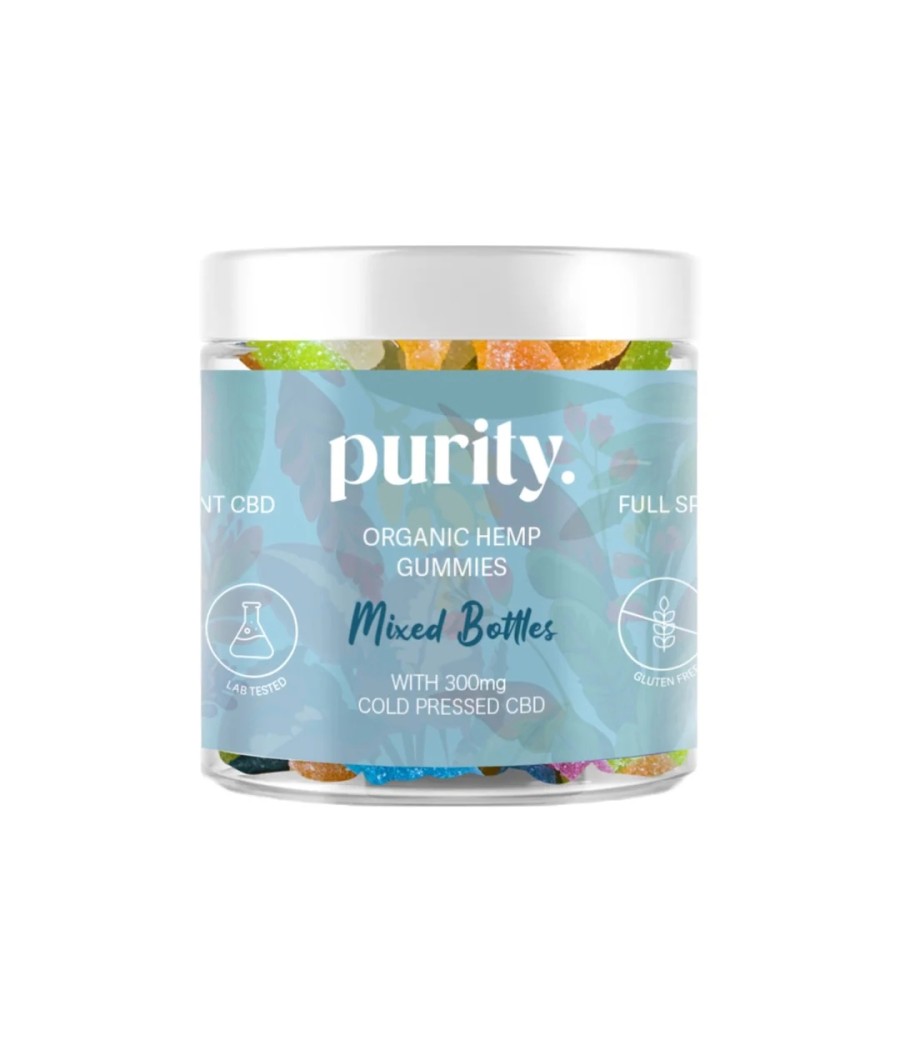 Purity 300mg Full-Spectrum CBD Vegan Gummies 150g