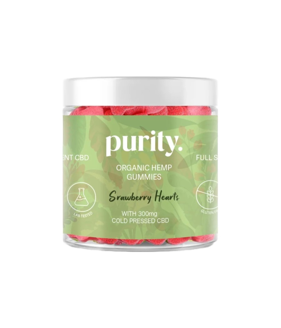 Purity 300mg Full-Spectrum CBD Vegan Gummies 150g