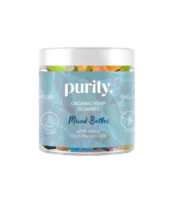 Purity 120mg Full-Spectrum CBD Vegan Gummies 150g