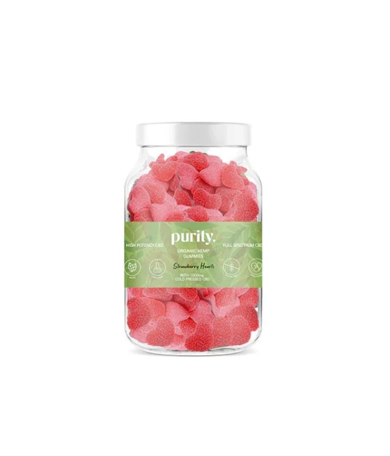 Purity 1000mg Full-Spectrum CBD Vegan Gummies 400g