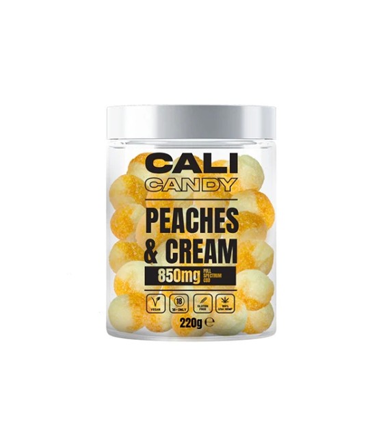 CALI CANDY 850mg Full Spectrum CBD Vegan Sweets (Small) - 10 Flavours