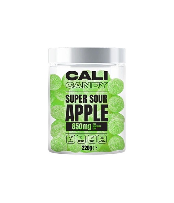 CALI CANDY 850mg Full Spectrum CBD Vegan Sweets (Small) - 10 Flavours