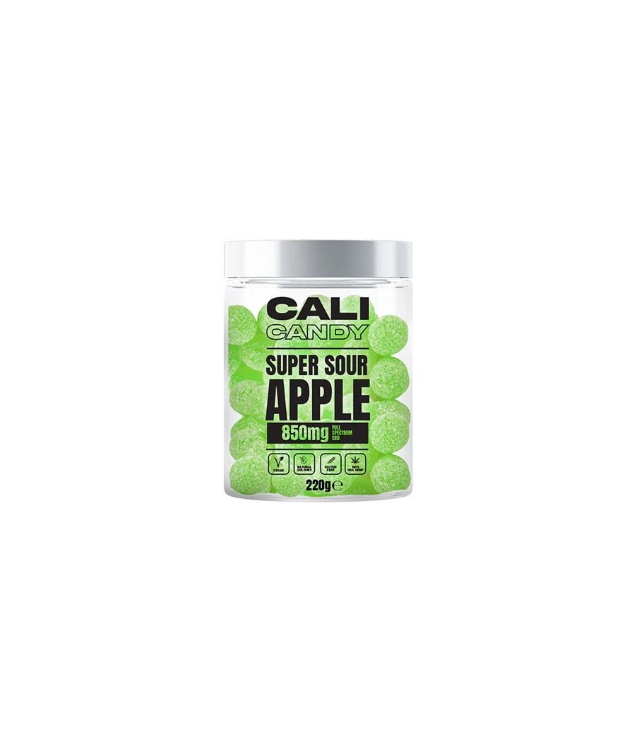 CALI CANDY 850mg Full Spectrum CBD Vegan Sweets (Small) - 10 Flavours