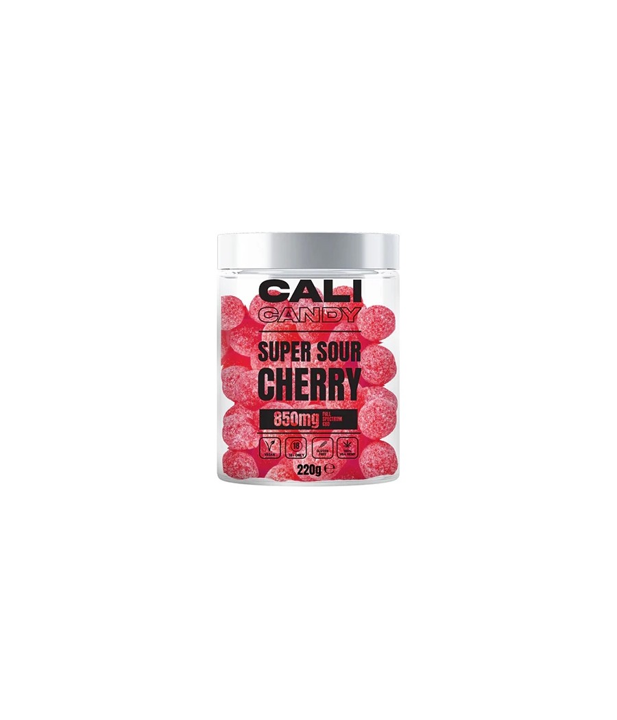 CALI CANDY 850mg Full Spectrum CBD Vegan Sweets (Small) - 10 Flavours